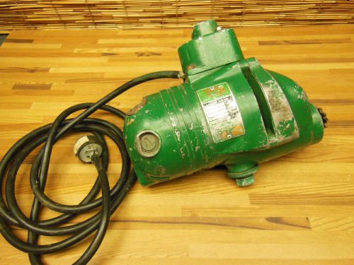 Greenlee 640 tugger electric motor 120V 400rpm