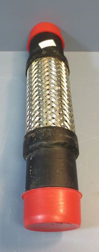 Flexible Metal Braided Hose 1.5&#034; NPT 1.5&#034; Hose 10.25&#034; Long New