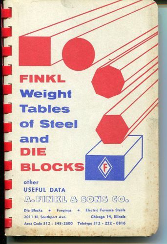 Steel Weight Tables South Bend Warner&amp;Swasey Leblond Clausing