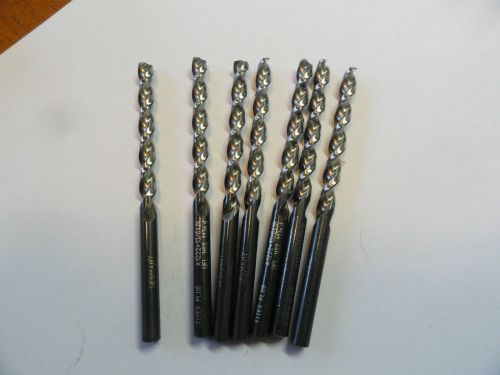 Titex 13/64&#034; (.2031&#034;)  HSS Parabolic Jobbers Length Drill Bits, A1222-13/64