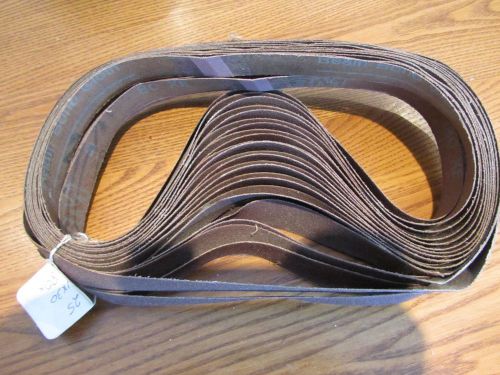 !&#034; X 30&#034;  80 GRIT SANDING BELTS/ DYNABRADE