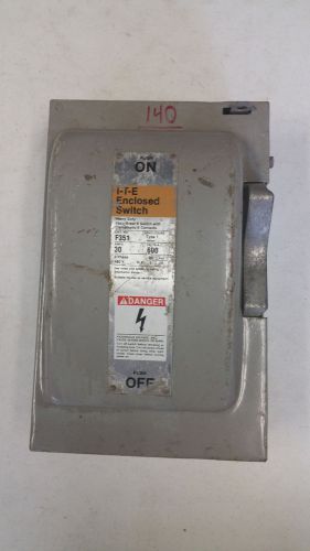 Siemens ITE Cat# F351 Type 1 , 30 Amp Switch