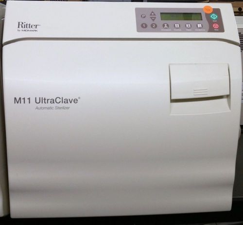 Ritter / midmark m11 ultraclave 924 cycles(clinic,veterinary,tattoo,and dental) for sale