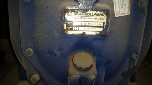 20hp ingesol rand t30 compressor just rebuilt