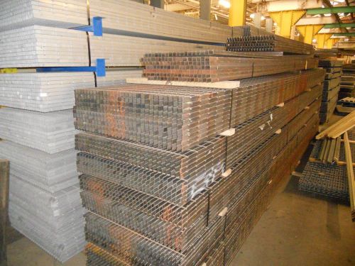 Used steel bar grating, 1&#034; x 1/8&#034;  Chicago, over 10,000 square feet