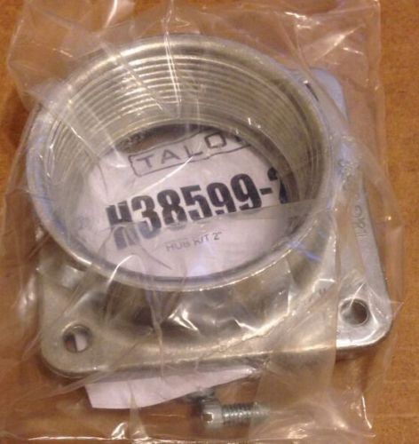 Siemens 2&#034; Aluminum Hub RX Type 38599-2 Hub with Screws