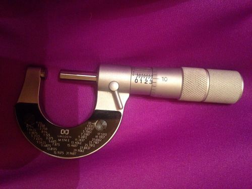 Micrometer Caliper By CE Johansson Vintage ,Model No. M174E,stamped Sweden