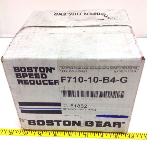 BOSTON GEAR NEMA MOUNTING - NIB SEALED F710-10-B4-G 100964