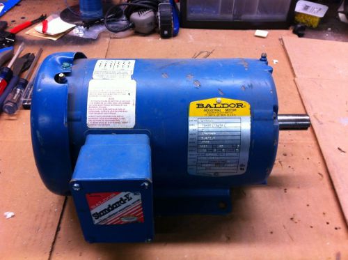 Baldor 2 HP 3-Phase 230/480vac motor Model M3558T