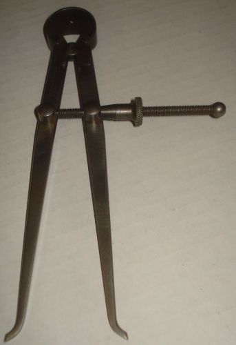 VINTAGE GOODELL PRATT SPRING-TYPE INSIDE CALIPER 6 INCH SOLID NUT AMERICAN MADE