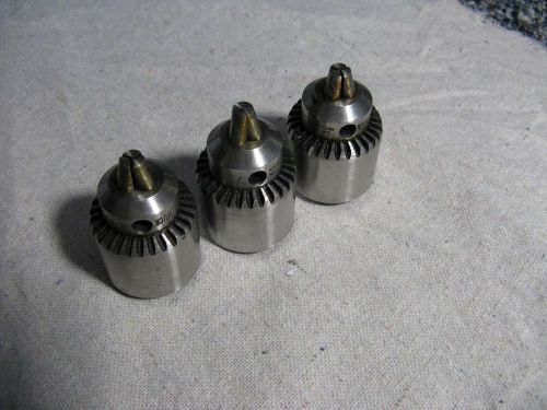 Jacobs 7B Cap 0-1/4&#034; Thread 3/8-24  Plain Bearing Chuck