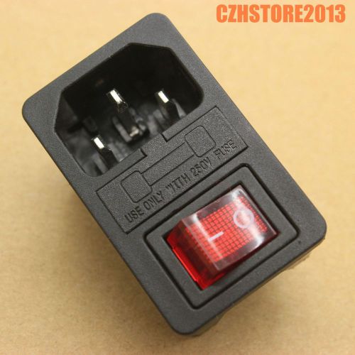 10PC IEC320 C14 DIY Power Socket For Vintage Tube Amp Headphone AMP Preamp