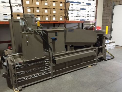 Allegheny Shredder Model 16-75C with 2024-532CE Baler and optional 880 Tipper