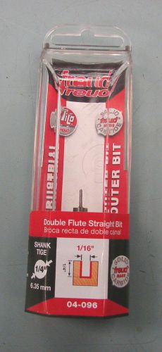 1/16&#034; (Dia.) Double Flute Straight Bit Freud - New