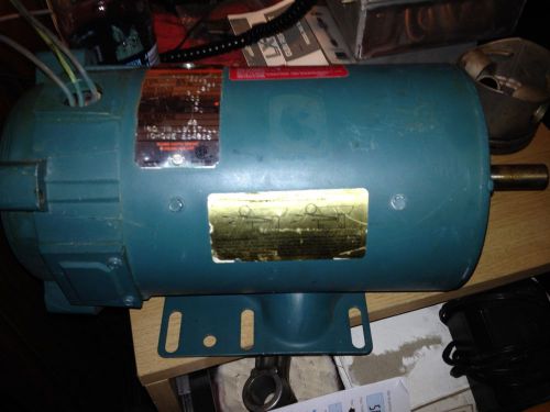 Reliance Electric 1Hp(+-)  DC Motor  ID# V76Q1523M-PG, 1725 rpm,