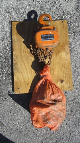 Manual chain hoist 2 ton ingersoll rand for sale