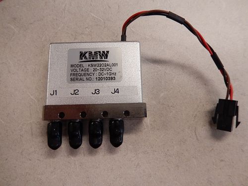 KMW POWER SPLITTER KSW22O2AL001 20-32VDC 1 GHZ 1381