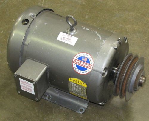 BALDOR M3710T 7 1/2 HP  208-230/460V 1760 RPM 213T 3PH INDUSTRIAL MOTOR