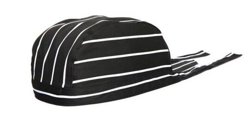 New Pirates Chef Hat Spicy Stripe Tableware Cotton Polyester Ribbon Kitchen Cap