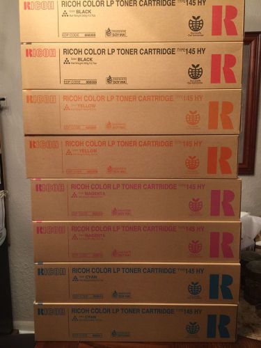 Ricoh Aficio-Toner Type 145 HY C,M,B &amp; Y