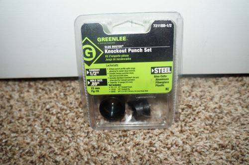 Greenlee 7211BB-1/2 Slug Buster KO Punch Unit,1/2&#034; Conduit Hole Size .89&#034; NEW