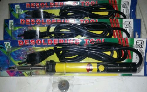 Lot of three desoldering tool