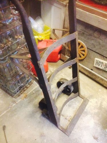 Antique Steel Hand Truck Steel Wheels