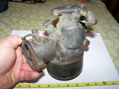 Original kingston l-3 early case l tractor brass carburetor hit miss steam nice! for sale