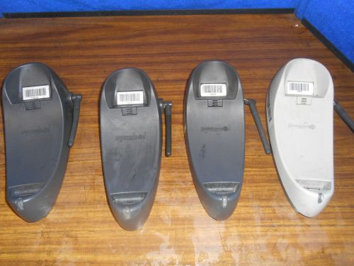 LOT of 4: SYMBOL MOTOROLA SYMBOL PL370/PL470 CRADLE