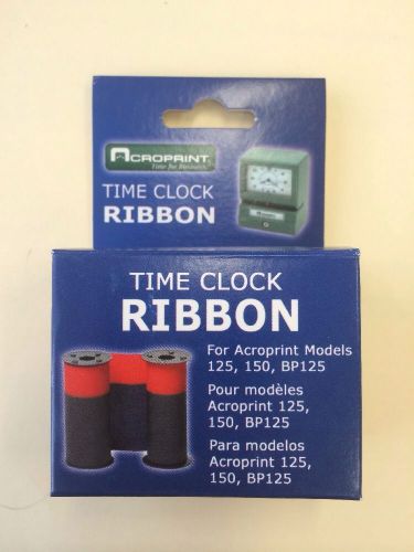 Acroprint 125 &amp; 150 Time Clock ribbon