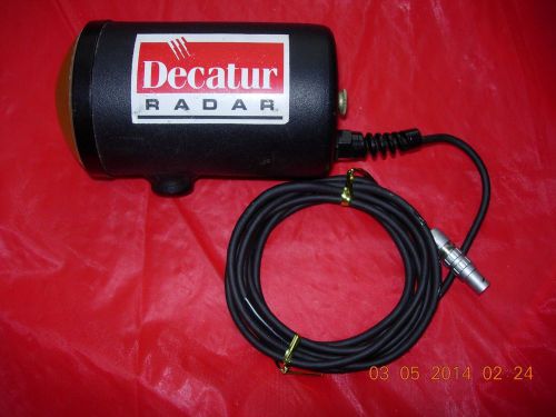 DECATUR GENESIS I POLICE RADAR GUN K BAND ANTENNA-GUARANTEE!