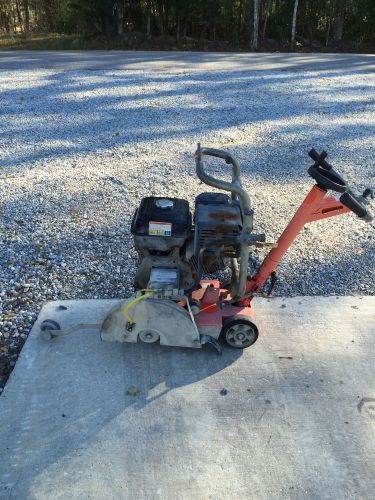 Husquarna  FS309  14&#034; walk behind concrete saw , concrete consruction, heavy