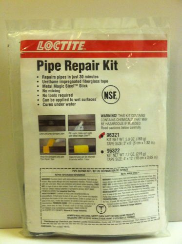 NEW-LOCTITE PIPE REPAIR KIT #96321--TAPE SIZE 2 X 6