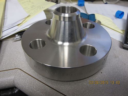 1  1/4 ” 1500 Weld Neck Flange A/SA182 SCH 80 B16.5 WNRF F316/F316L