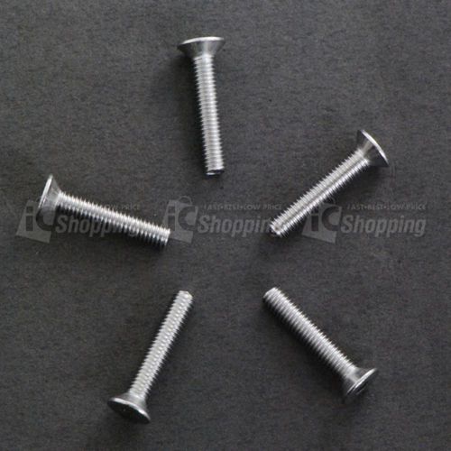 10x Hex Screw Flat Head Stainless, M3*16mm