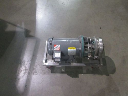 Tri-clover 553472-01 pump w/ baldor motor cm3610t 3hp 230/460v 3450rpm 3 ph for sale