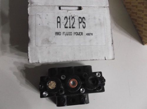 Aro fluid power a 212 ps valve 1/4&#034; port lot of 2 for sale