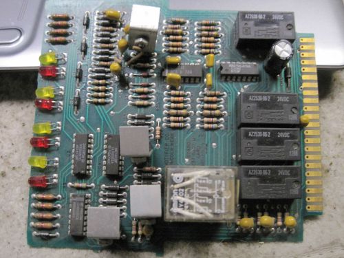 NOTIFIER 4Z2W 4 ZONE 2-WIRE INITIATING CIRCUIT CARD USE W/4800,4885 SERIES