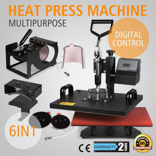 6in1 heat press transfer t-shirt sublimation steel frame latte mug newest design for sale