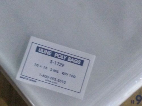 Uline poly bags