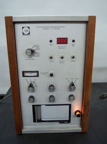 ICS MEDICAL INSTRUMENTS MODEL N-205D ELECTRONYSTAGMOGRAPH