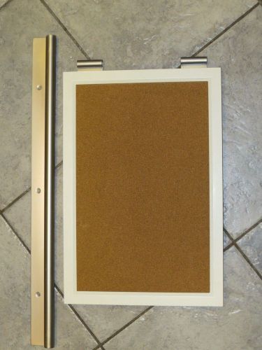 Pottery Barn Daily System Set_Rod Corkboard_Office Craft Organizer_White_Teen Rm