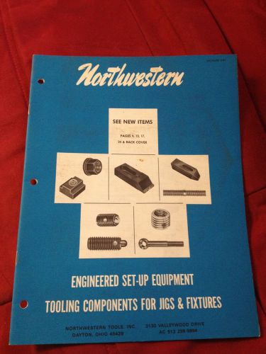 VINTAGE NORTHWESTERN TOOLING COMPONENTS FOR JIGS &amp; FIXTURES BROCHURE