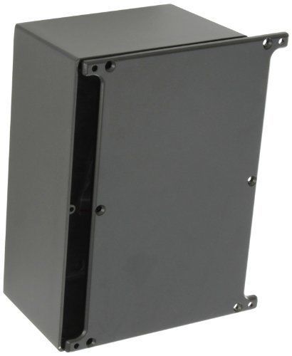 BUD Industries CU-5347-B Die Cast Aluminum Econobox with Mounting Bracket Cover