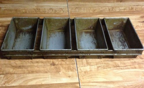 Vintage Ekco 4 Loaf Bakery Bread Pan