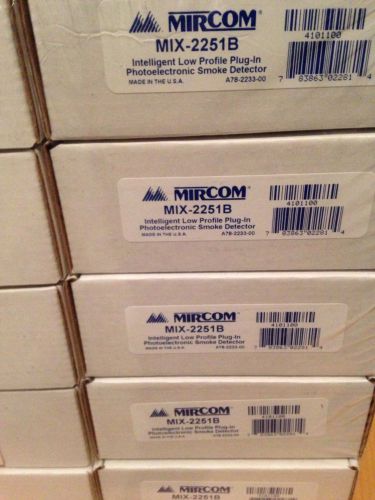 Fire Alarm, Addressable Photo smoke detector, Mircom #MIX-2251B