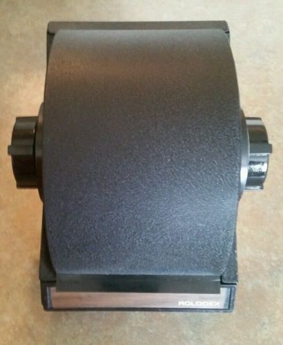 Vintage Rolodex, Model #5350, Large, Black