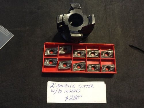 Sandvik RA390-051R19-18M Cutter W/ 10 Carbide Inserts