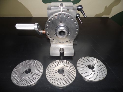 Vertex,  Milling, Semi Universal Dividing Head and 3 Dividing Plates