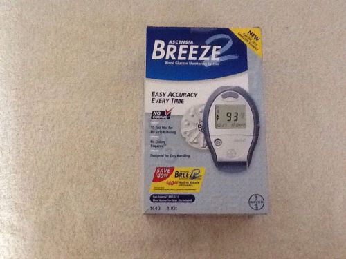 ASCENSIA BREEZE BLOOD GLUCOSE MONITORING SYSTEM